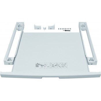 Siemens WZ20400 verbindingsset voor droger en wasmachine met plateau