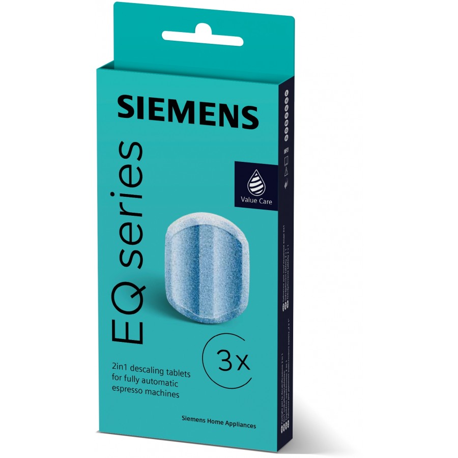 Siemens TZ80002A ontkalkingstabletten voor volautomatische koffiemachines - EQ serie
