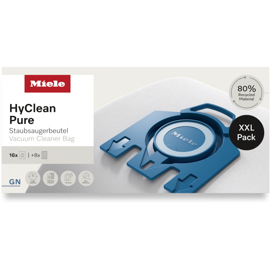 Miele GN XXL HyClean Pure 16 stofzuigerzakken