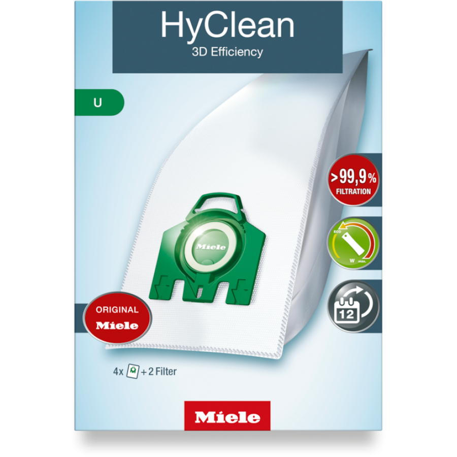 Miele U HyClean 3D 4 stofzuigerzakken