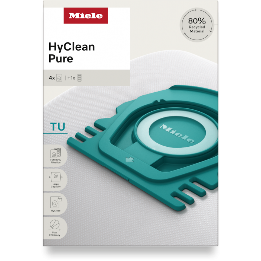 Miele TU HyClean Pure 4 stofzuigerzakken