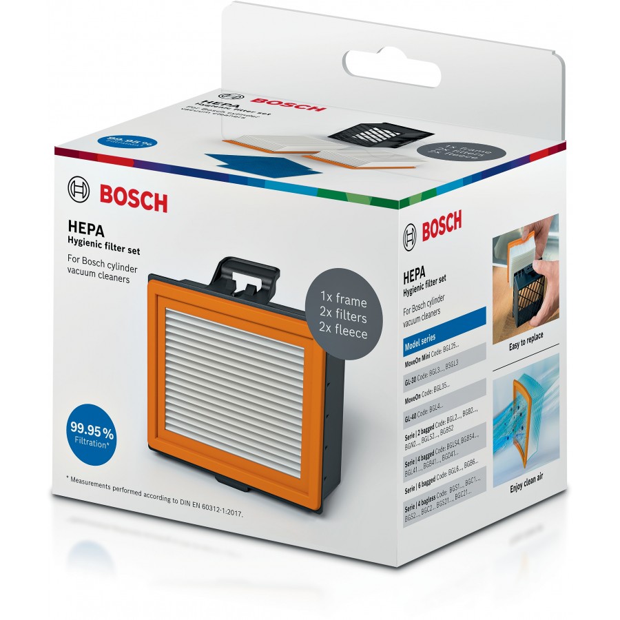 Bosch BBZ160HF hepa hygiene filter