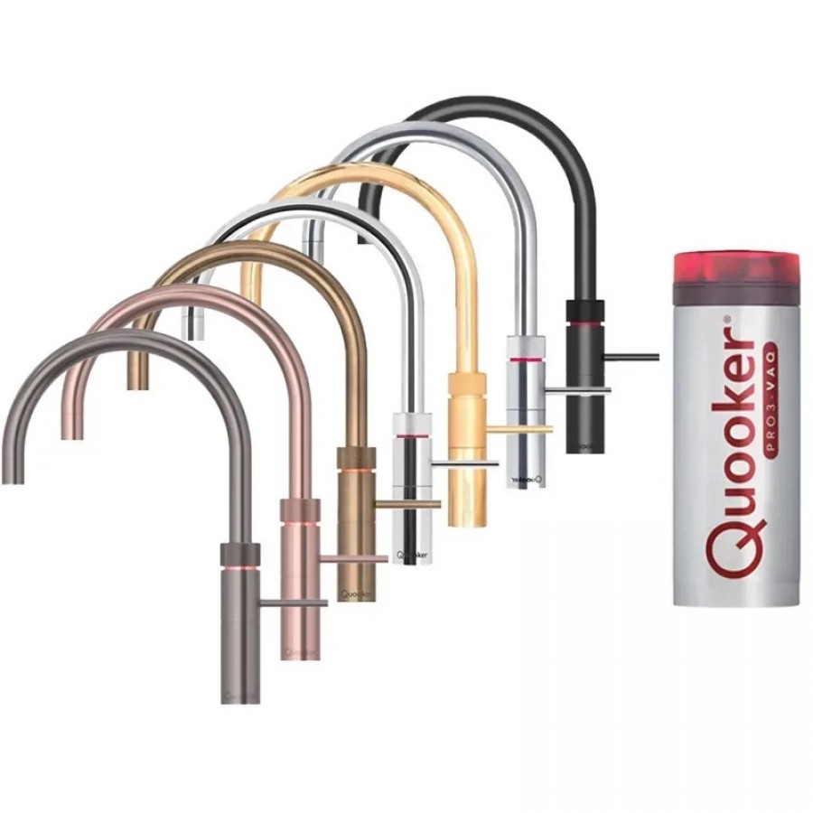 Quooker Fushion Round kokend- en warm waterkraan